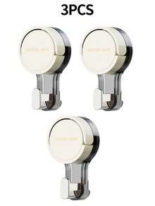 1/3pcs Traceless Hooks, Waterproof Strong Adhesive Hooks, Bathroom And Kitchen Utensil Storage, No Punching And Easy Installation, Outdoor And Seamless Design, Suitable For Outdoor, Kitchen, Door, Home Decoration, Bathroom Accessories, Perchero, Clothes Wall, Hooks, Wall Hooks, Clothes Hangers, Wall Frames, Coat Hooks, Photo Wall Frames - Multicolor - View 14