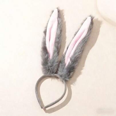 1 件性感兔耳头带，万圣节角色扮演配饰