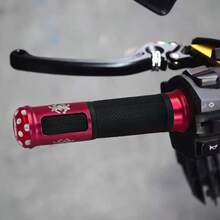 Manillar universal de aleación de aluminio para bicicleta de montaña, motocicleta y bicicleta, accesorios de modificación de cubierta de agarre de cuerno de toro de aleación de aluminio