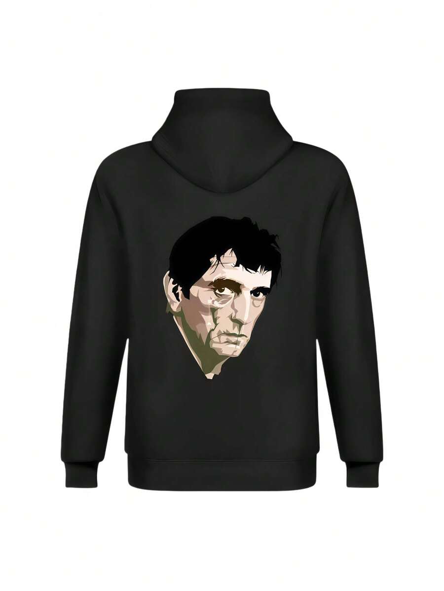 Harry Dean Stanton Hoodie Men's Sweat-Shirt Set Men's Coat Mens Clothes Korean Style Clothes Anime Hoodie - Black - View 1