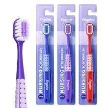 10pcs Adult Medium Toothbrushes. Whitening Toothbrush With Spiral Medium Bristles, Suitable For Stains From Smoking, Tea And Coffee. Deep Plaque Removal. Rounded Bristle Tips, Suitable For Gentle Cleaning - Xanh đậm - Xem 3