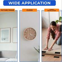 2 rollos de cinta antideslizante para cojines de sofá - Almohadillas de cojín antideslizantes, tiras de 4 in x 6.5 pies de alta resistencia con adhesivo para tela, cojines de patio al aire libre, gancho y bucle antideslizante