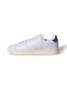 Adidas Giày thể thao nữ Advantage Casual Sports Comfort Easy Match Lightweight Daily White Crew Navy FY8807 - Trắng - Xem 5