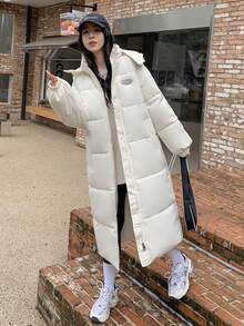 Women Down Coats - trắng - Xem 4