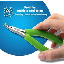 201A - 011 Slim Chain Nose Pliers Jewelry Making - 5,75 pulgadas (14,60 cm) - Ver 4