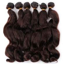 Belle Show Bundles Hair Loose Bundles Hair 18 Inch Loose Wave Hair 6 Bundles Loose Wave Bundles Hair For Women Loose Wave Bundles Hair Extensions Loose Wave Hair Bundles