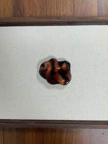 Gradient Brown Phone Stick-On Holder, Electroplated Airbag Phone Stand, Versatile Slouchy Binge-Watching Phone Holder - 彩色 - 查看 3