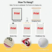 1pc/Set Funny Pigeon Reading Book Wall Arts Canvas Posters Prints - Funny Birds And Animals Bathroom Decorations, Suitable For Toilets, Apartments, Living Rooms, Bedrooms, Modern Home Decorations, Bathroom Decorations,No Frame Include