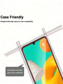 2 piezas de protector de pantalla de vidrio templado compatible con Samsung - Dureza 9H, anti-arañazos, a prueba de huellas dactilares, resistente al agua, recubrimiento resistente al aceite, compatible con Samsung Galaxy S20 FE/Galaxy S21 FE/Galaxy S23 FE/Galaxy S24 FE/Galaxy A02/A02S