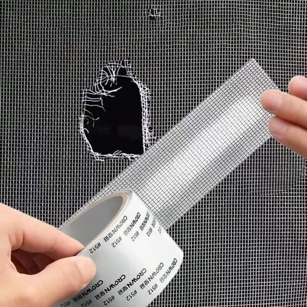 1Pc Effective Window Screen Repair Tape Strong Anti-Mosquito Mesh Patch Convenient Self-Adhesive Screen Fixed Magic Repair Tape