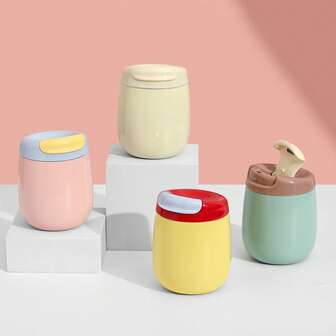 316 Stainless Steel Vacuum Insulated Tumbler, High-Quality Macaron Color Coffee Cup, Thermal Insulation Travel Mug For Car