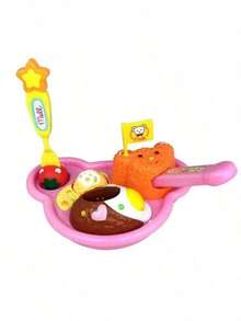 1pc 2025 New Jelly Strawberry Pudding Playset - Feeding Toy, Japanese Mirupu Pudding Figurine, Pretend Play Toy, Children's Day/Birthday/Christmas/Halloween Gift, Perfect Present