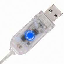 Weihnachtsbaum mit 240 s Warmes Weiß 180 cm Acryl