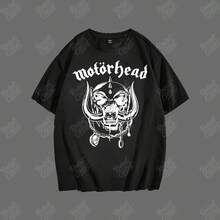 T-Shirt Art Streetwear Urban Culture Street Fashion Street Graffiti Graffiti Skater Skate Shirt Blouse Unisex Male Female 100% Cotton Top Premium Streetwear New Release Immediate Shipping Various Colors!! Plus Size - 摩托頭 - 查看 1