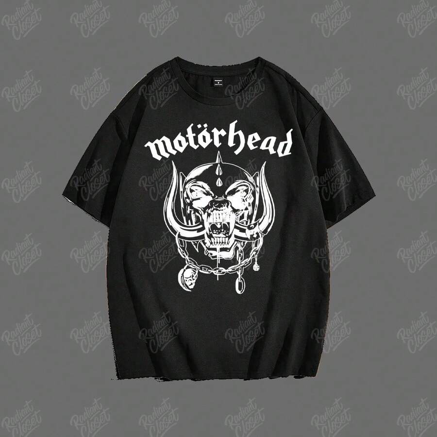 T-Shirt Art Streetwear Urban Culture Street Fashion Street Graffiti Graffiti Skater Skate Shirt Blouse Unisex Male Female 100% Cotton Top Premium Streetwear New Release Immediate Shipping Various Colors!! Plus Size - 摩托頭 - 查看 1