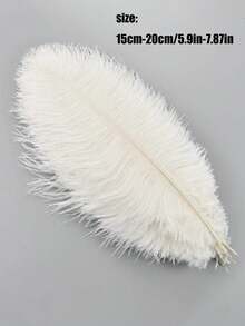 1pc Fluffy Faux Feather Scarf, Feather Shawl, Suitable For DIY Birthday Party Costumes, Wedding Photography Props, Stage Performance, Family Gatherings, Halloween Costumes, Concerts And Home Decor, Carnival Costumes And Accessories, Party Supplies. - Multicolor - View 12