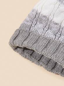 1 buc. Căciulă tricotată pentru bebeluși, șapcă de toamnă/iarnă pentru exterior, căciulă cadou de sărbători, rezistentă la vânt pentru exterior, moale și confortabilă de purtat