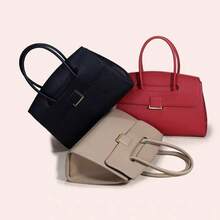 Damskie torby z uchwytem u góry - Czarne - Zobacz 7