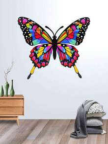 Colorful Butterfly Metal Wall Art - Perfect Gift For Garden Decor, Ideal For Mother's Day, Thanksgiving & Christmas