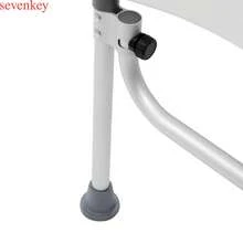 OUKANING Adjustable Standing Frame Toilet Seat Raiser For Elder Safety & Disable With Arm - Default - View 7