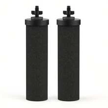 Berkey BB9-2 Replacement Activated Carbon Filters - Set Of 2 Or 4, For Purification, Camping, Travel & Emergency Readiness - 4pcs - 查看 4