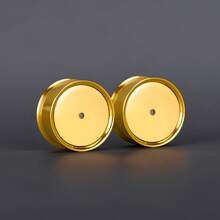 2 件全新 DIY 耳塞 不锈钢耳道塞 穿孔饰品 扩耳器 吊坠耳塞 女士耳环 - round - 查看 13