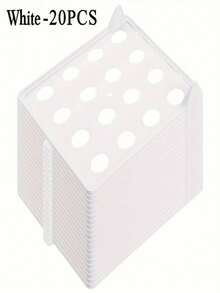 Stackable Clothing Organizers - Portable Plastic Shirt And T-Shirt Storage Boxes With "We Come From Elsewhere" Design, Space-Saving Compact Storage For Closet, Wardrobe, Home Organization, Neutral Color Storage Boxes, Closet Storage And Organization, Installed Closet System - Multicolor - View 4