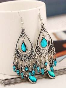 Bohemian Style Drop Dangle Earrings, Fashion Jewelry Personalized Earrings - 1 - Xem 1