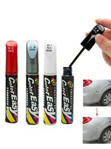4 件装补漆笔，汽车漆面划痕修复，快速简便修复轻微汽车划痕，汽车美容工具（款式随机）
