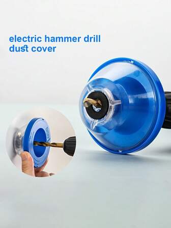 Professionellt dammskydd för borrhammare - Löser perfekt problemet med damm och skräp som flyger under borrningsprocessen. Det kan effektivt fånga upp pulver och skräp som genereras under borrning och hålla arbetsmiljön ren. Den transparenta designen gör att du kan observera borrkronans status när som helst. Enkel installationsmetod, vilket förbättrar din arbetsupplevelse helt. Välj detta dammskydd för borrhammare för att göra varje borroperation mer effektiv och bekymmersfri!