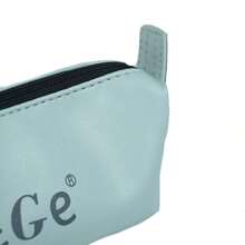 COLLEGE Small Pencil Case | Ideal For School, High School, And University | Pastel Blue | Dimensions 6.5 X 20 X 3.5 Cm - Mint Blue - View 4