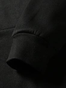 Christ (John 14:6) Bible Verse Hooded Sweatshirt - 280g Heavyweight Loose Fit Christian Graphic With & Design Warm Winter Casual Wear Men Comfortable Everyday Faith Apparel Jesu Hoodie Men Hoodie Graphic Hoodie Men Designer Hoodie Men Sweatshirt Men' Hoodie Men Clothe Essentials Hoodie Hoodie Women Sweatshirts Women Hoodies Men's Hoodie Sweatshirts Men Essentials Fear - Black - View 3