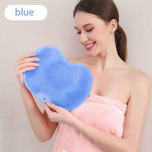 1 件多功能懒人浴刷脚垫，带按摩垫，防滑淋浴垫，无需电力或电池 - 彩色 - 查看 3