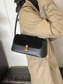 2025复古小众法棍包，新款时尚法式腋下/单肩手提包，通勤包