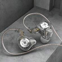 KZ KZ EDX Pro Dynamic Driver In-Ear Headphones, Hi-Fi, Detachable Cable, Inline Controls, High Audio Quality, Suitable For Mobile Phones And Gaming