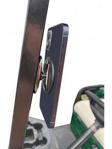 Soporte magnético para carrito de, compatible con. Se fija magnéticamente al carrito de o a cualquier superficie de metal. Imanes fuertes para un montaje . Tamaño compacto. - 1 - Ver 3