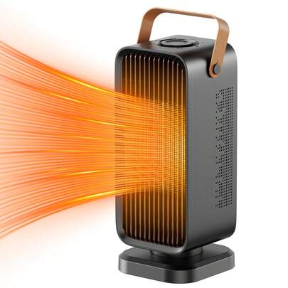 coldSky Electric Space Heater, 2 In 1 Heater Fan Combo, Portable Quiet Fan Heater, Electric Heater With Overheat Protection & 3S PTC Fast Heating, Suitable For Bedroom, Living Room, Study Room
