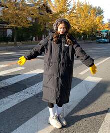 Women Down Coats - màu đen - Xem 5