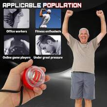 Pelota de Muñeca Vital, Ejercitador de Pelota de Muñeca Vital 2026, Ejercitador de Mano VitalWrist Balls, Mejora la Fuerza de Agarre, Fortalece Brazos, Dedos, Huesos y Músculos, Alivio de Articulaciones - 3 piezas - Ver 7