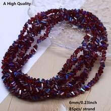 AAA High Quality 6mm Faceted Triangle Glass Beads Loose Spacer Glass Beads For Jewelry Making Bracelet Necklace DIY - 6mm Triangular Beads - View 27