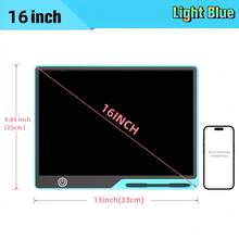 16英寸/41厘米USB可充电液晶手写板，Type-C充电手写板，教育生日礼物 - 彩色 - 查看 9