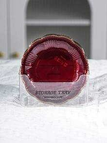 Plastic PET Material, Durable And Shatter-Resistant, Home Bone Dish, Tabletop Trash Storage Tray, Suitable For Desserts, Snacks, Candies, Bread, Cakes, Breakfast, Suitable For Various Holidays, Festivals, Weddings, Parties, Dinners, Suitable For Daily Home Use, Suitable For Desktop Decoration, Organization, Storage, Reusable - Flower Type - View 12