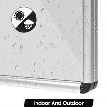 A2 Pavement Sign Poster Snap Frame Display Stand Advertising Boards Double Side - Default - View 7