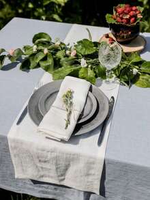 6pcs Cloth Napkins, Square Solid Color Versatile Washable Fabric Napkins, Suitable For Family Dinners, Parties, Weddings