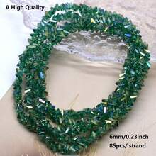 AAA High Quality 6mm Faceted Triangle Glass Beads Loose Spacer Glass Beads For Jewelry Making Bracelet Necklace DIY - 6mm Triangular Beads - View 24