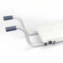 Adjustable Shower Bath Seat Chair Stool Bench Non-Slip For Disabled Elder - White - View 8