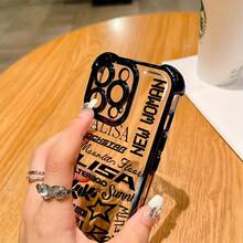 Funda de Teléfono con Diseño de Álbum de L-LISA de  KPOP, Compatible con los Modelos  17, 16E, 16, 15, 14, 13, 12, 11 Mini, Pro, Max, Air, X, XR, XSMAX, 8, 7 Plus, Cubierta Trasera Transparente y Suave, Resistente a Impactos - Mezcla de colores - Ver 6