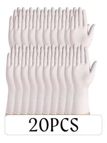 20/30pcs Set, Disposable Nitrile Gloves, 12-Inch Extra Long, Household Cleaning, Kitchen Personal Protection, Disposable Gloves For Home Use, Household Essential