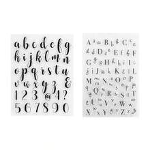 Cake Decorating Tools Alphabet Fondant Cake Stamp Silicone Mold Letters Biscuit Fondant Mold Baking Tools Cake Embosser Stamp - 彩色 - 查看 20
