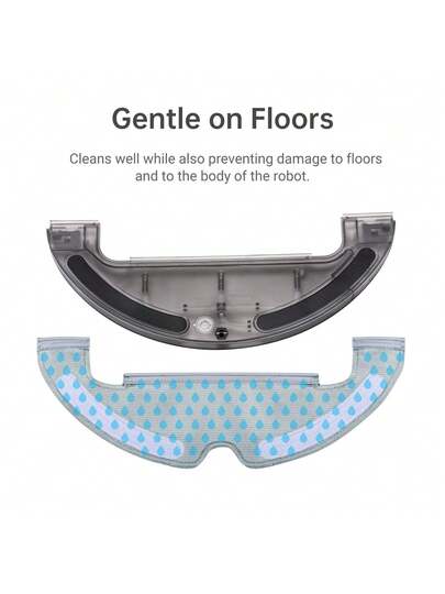 Mop Pad Dreame L10 Plus, Z10 Pro Robot Stofzuiger Cleaner Compatible Xiaomi X10 B102GL Wipes Rags Spare Parts view 9